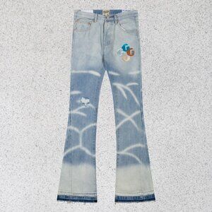 New GALLERY DEPT patchwork denim pants